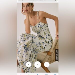 BNWT Commense floral midi dress